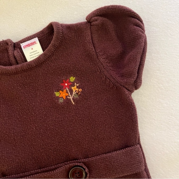 Gymboree Harvest Leaves Sweater Dress - Picture 5 of 5